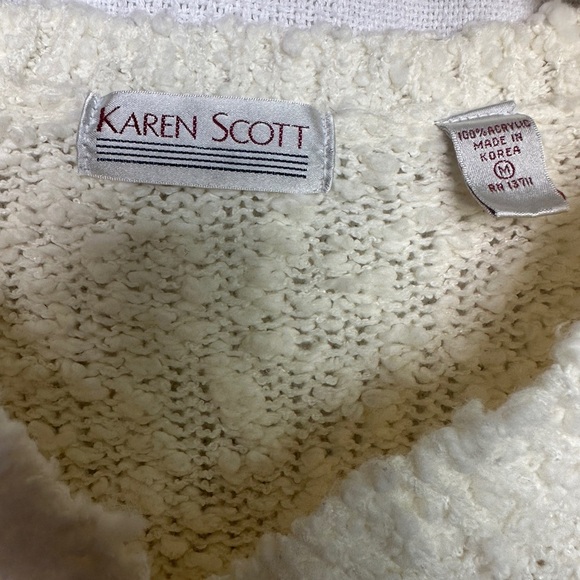Vintage Karen Scott Embroidered Sweater - Picture 7 of 7